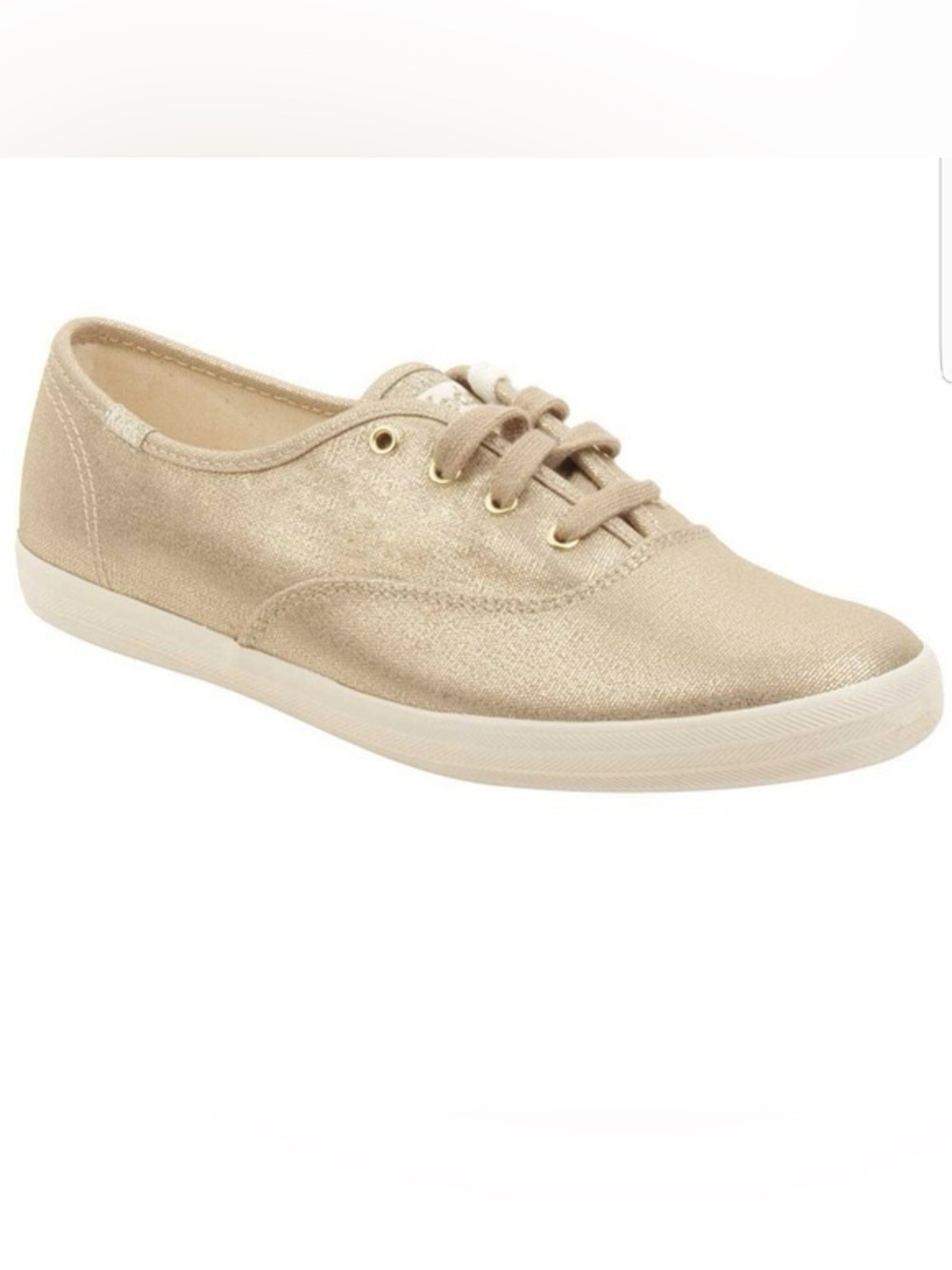 Keds Gold Metallic Tennis Shoes